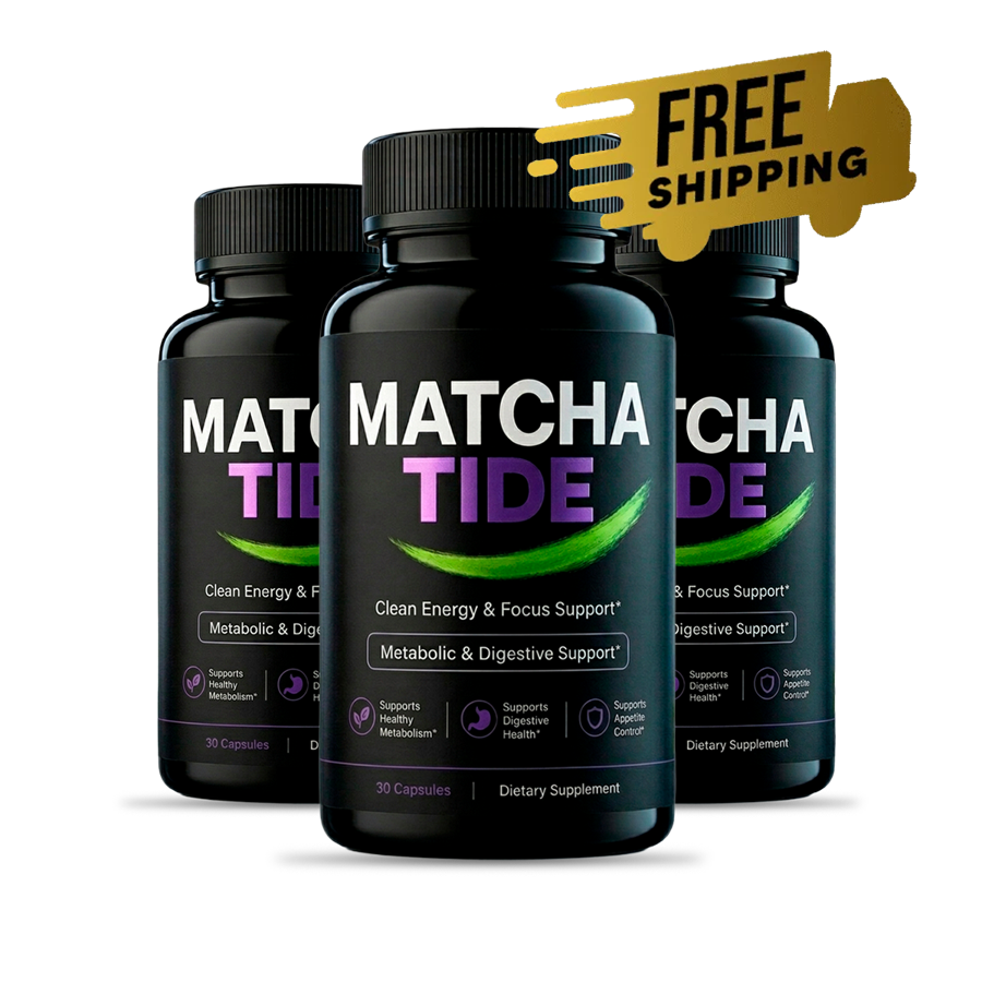 MatchaTide metabolism and energy support supplement